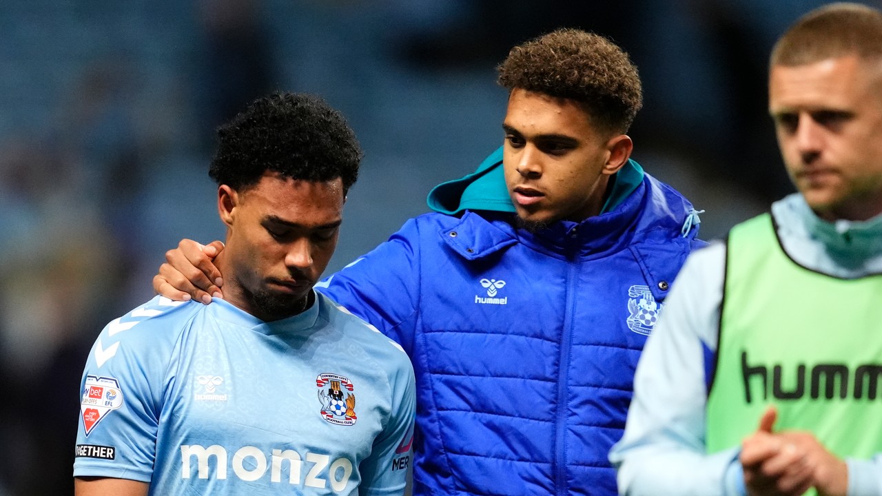 Frank Lampard insists 'it's not over' for Coventry after first-leg  Championship play-off loss to Sunderland